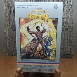The Incredible LOU FERRIGNO HERCULES VHS Brand New Factory Sealed Bottom Seal